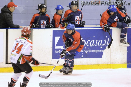 2014-11-22 Hockey Milano Rossoblu U14-Valpellice 0423 Andrea Lodolo